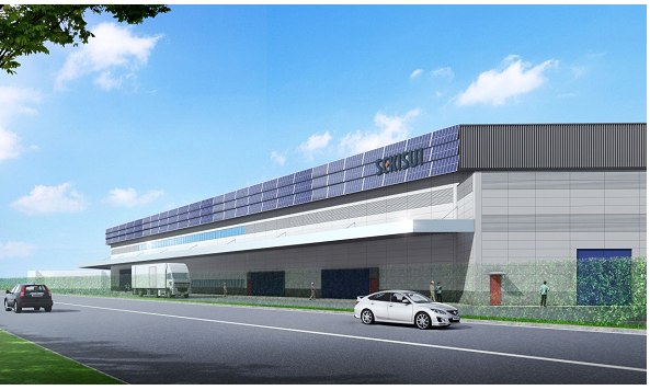 九州セキスイハイム工業　新工場完成イメージ