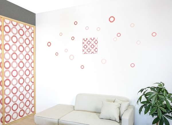 オリジナルの壁を襖柄で表現できる壁装用ツール発売