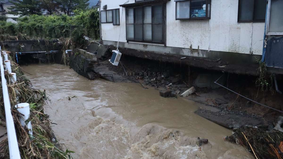 記録的大雨、各地で浸水被害　住民「眠れそうにない」―山形県酒田市など