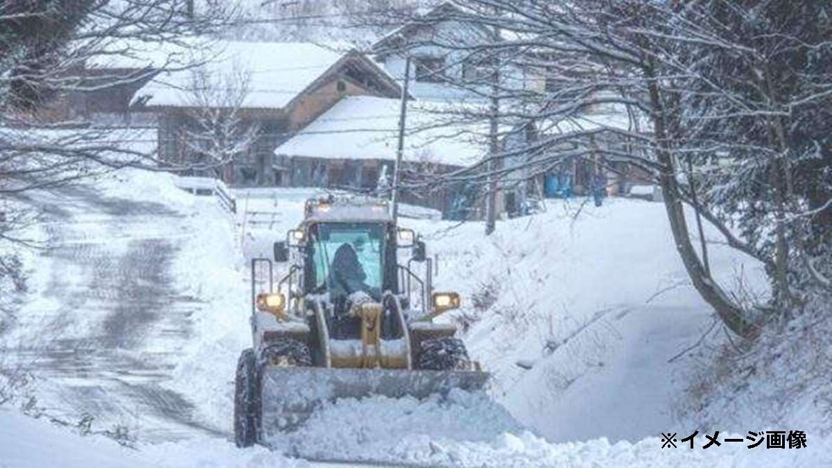 石川県の積雪対策　除雪体制強化、建設業協会に協力依頼